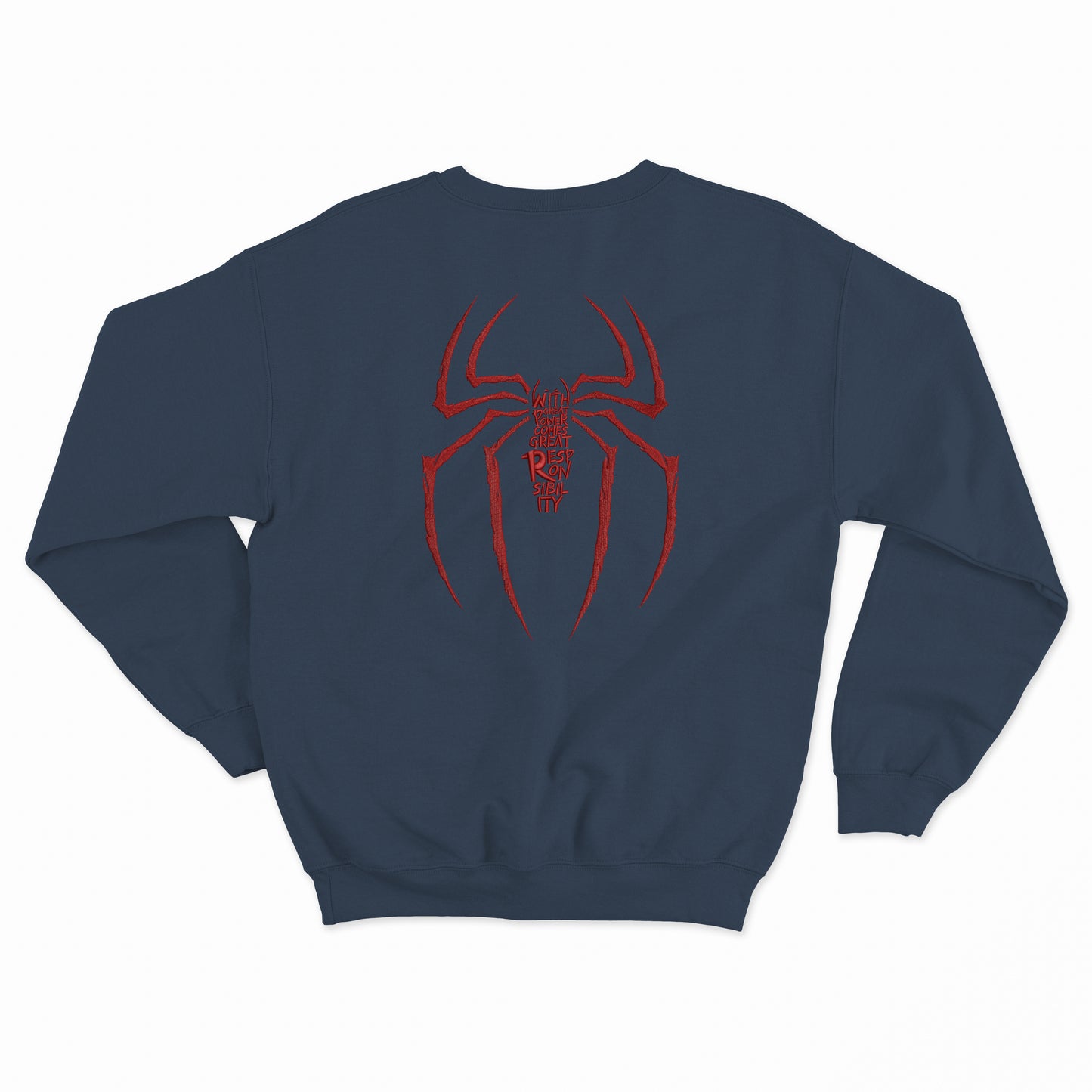 Spider-Man embroidered Sweater