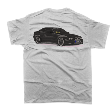 Cars | BMW E46 embroidered T-shirt