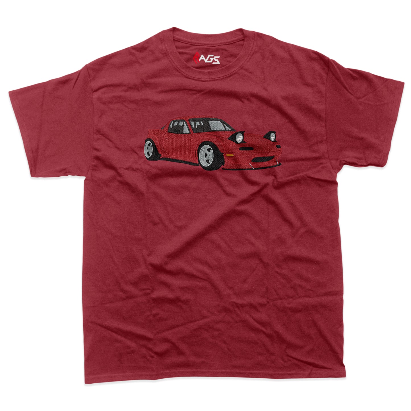 Cars | Mazda Miata embroidered T-shirt