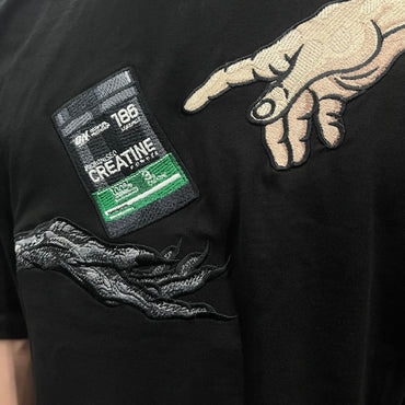 Gym | Holy Pump by Creatine embroidered T-shirt