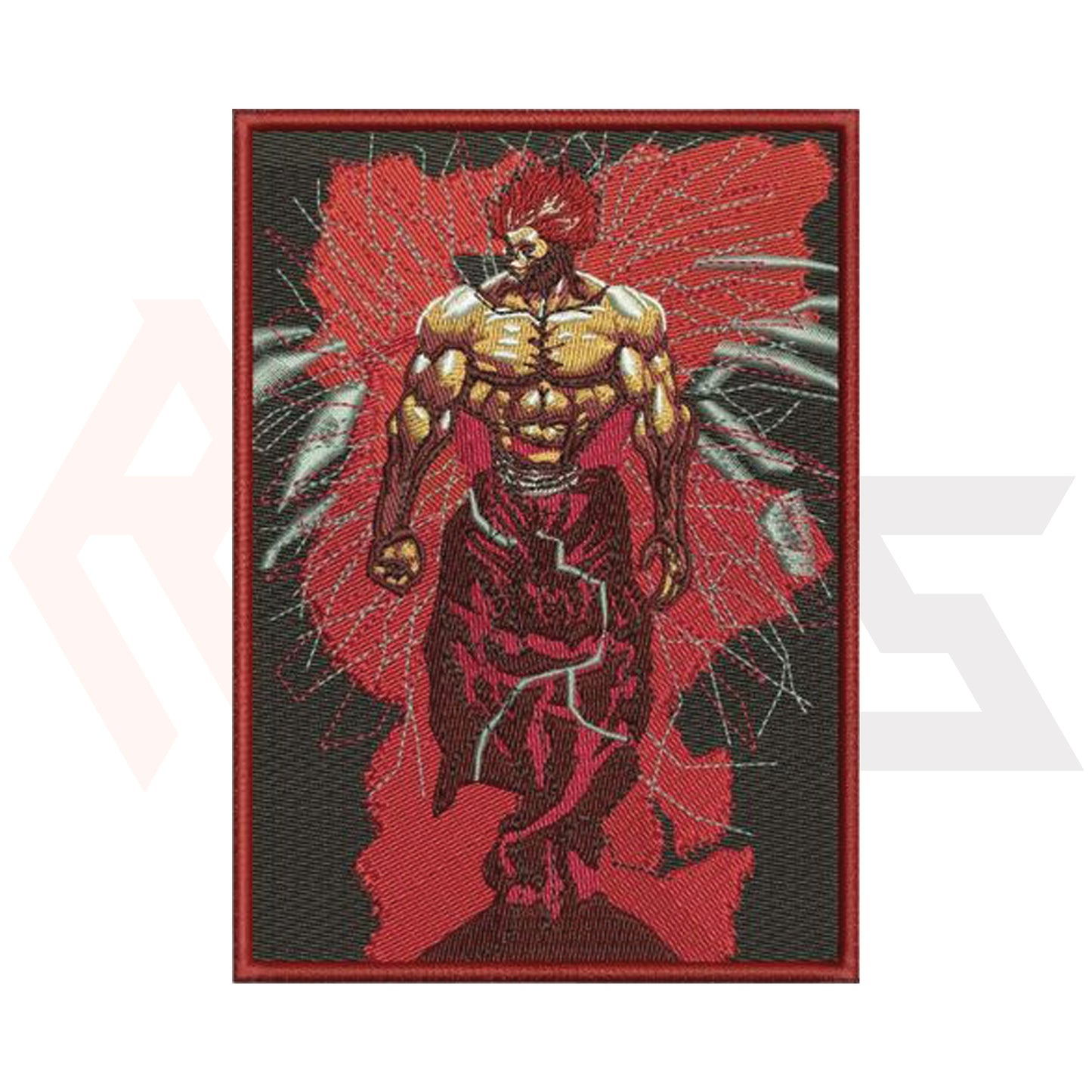 Суитшърт с бродерия Yujiro Hanma - Baki