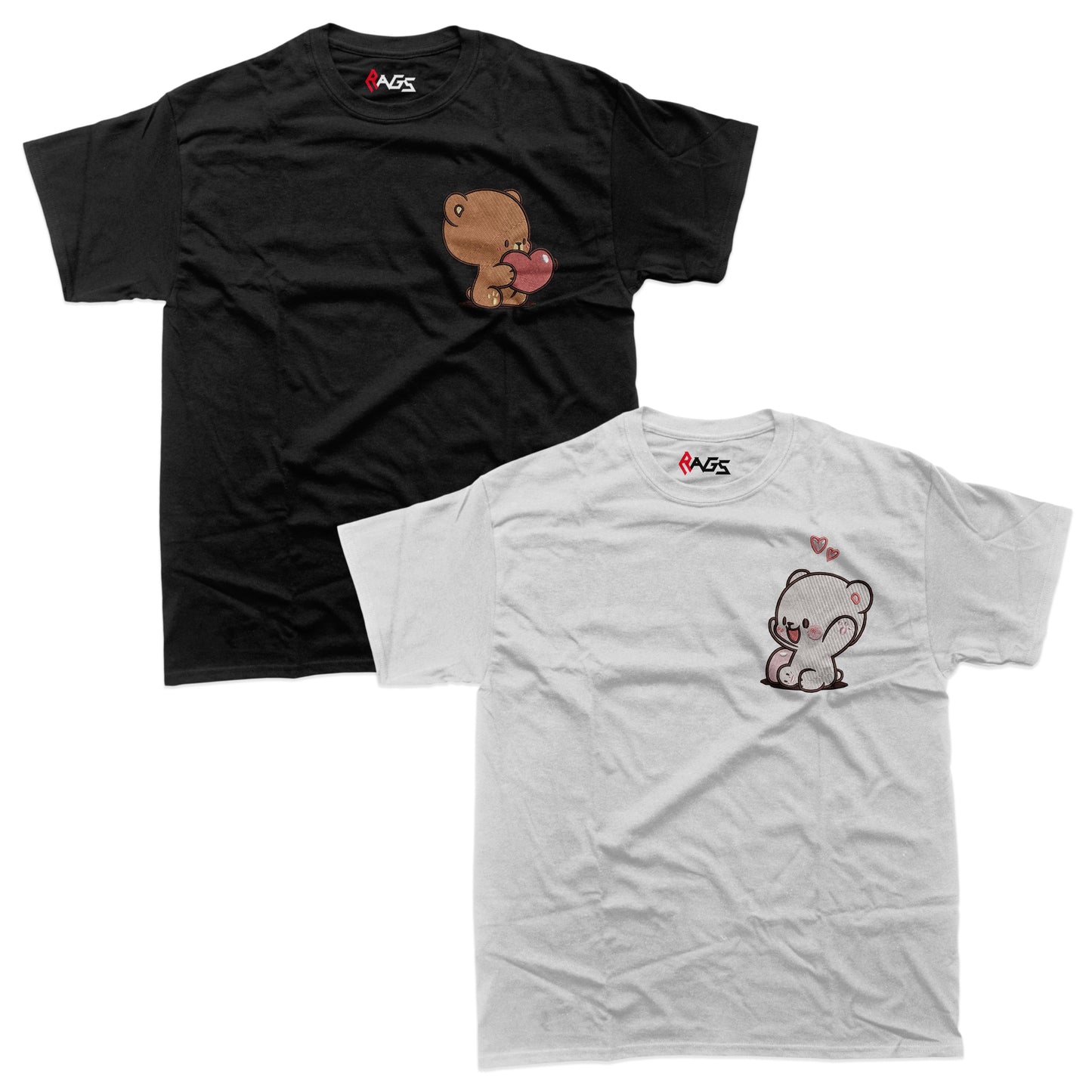 Couples Sets | T-shirts with Embroidered Bears