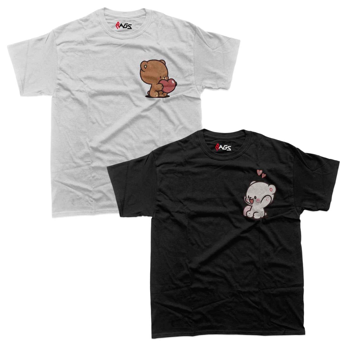 Couples Sets | T-shirts with Embroidered Bears