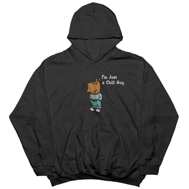 Chill Guy embroidered Hoodie