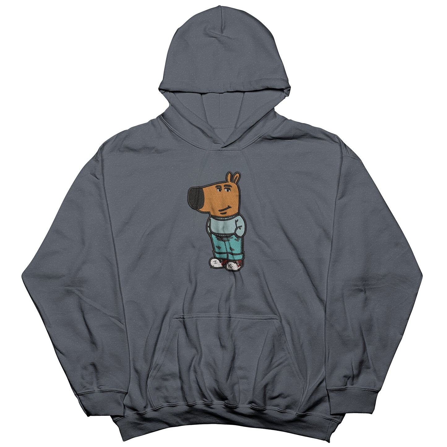 Chill Guy embroidered Hoodie