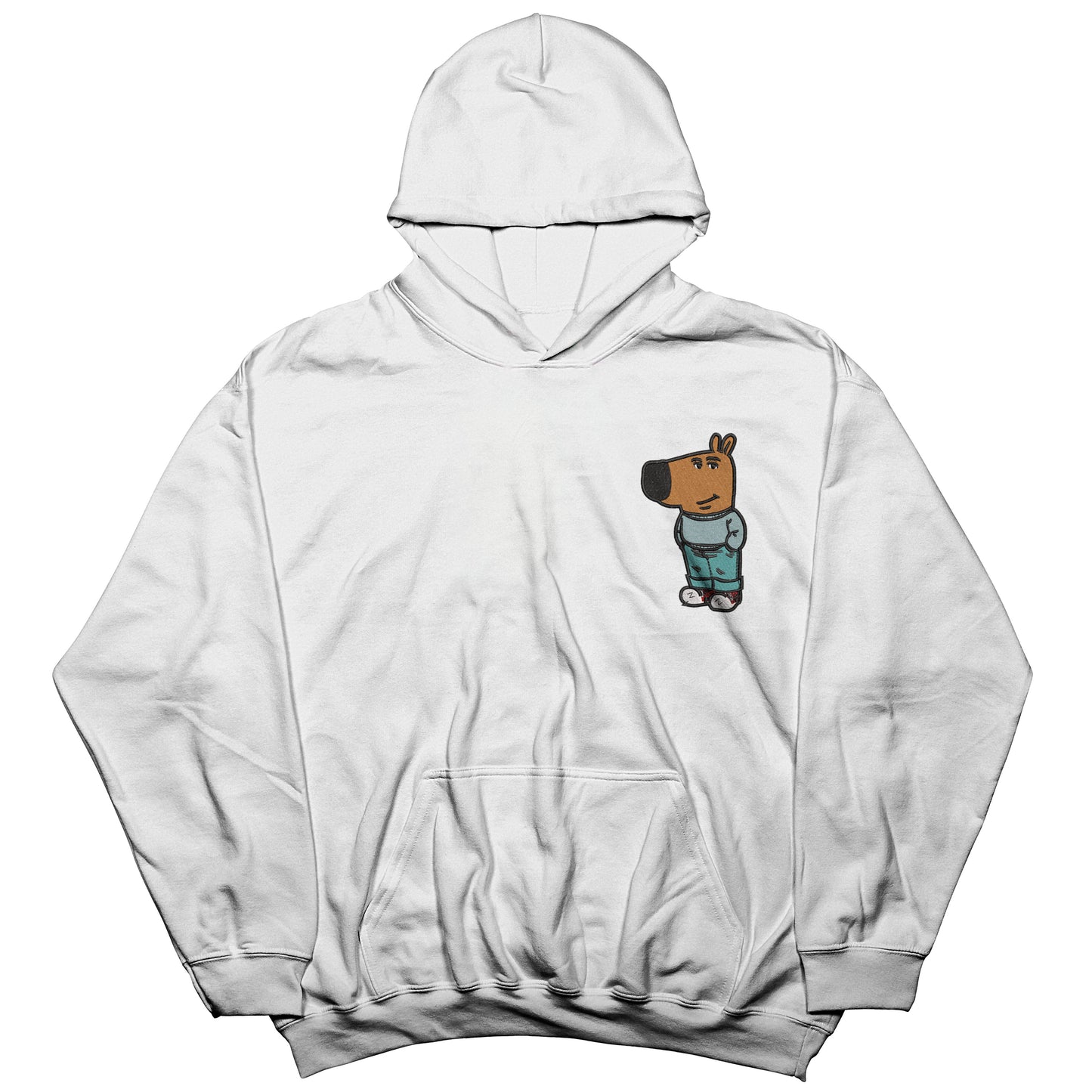 Chill Guy embroidered Hoodie