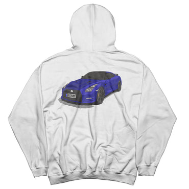 Cars | Nissan GTR embroidered Hoodie