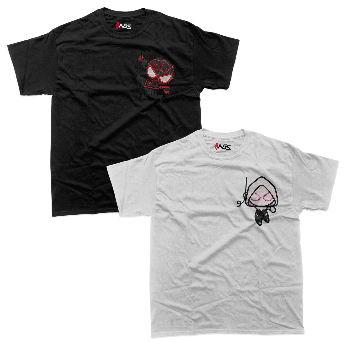 Couples Sets | T-shirts with Embroidered Spider-Man