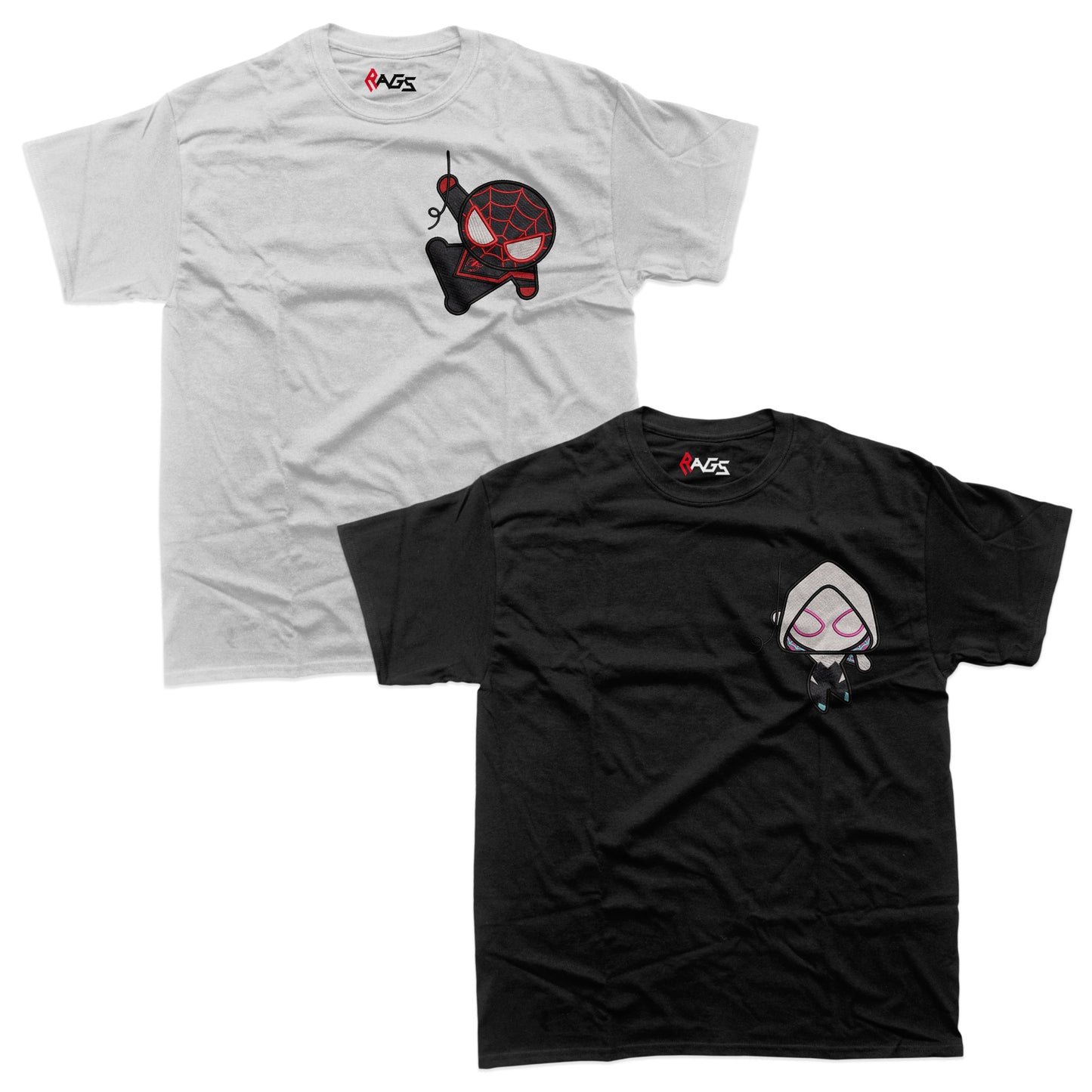 Couples Sets | T-shirts with Embroidered Spider-Man