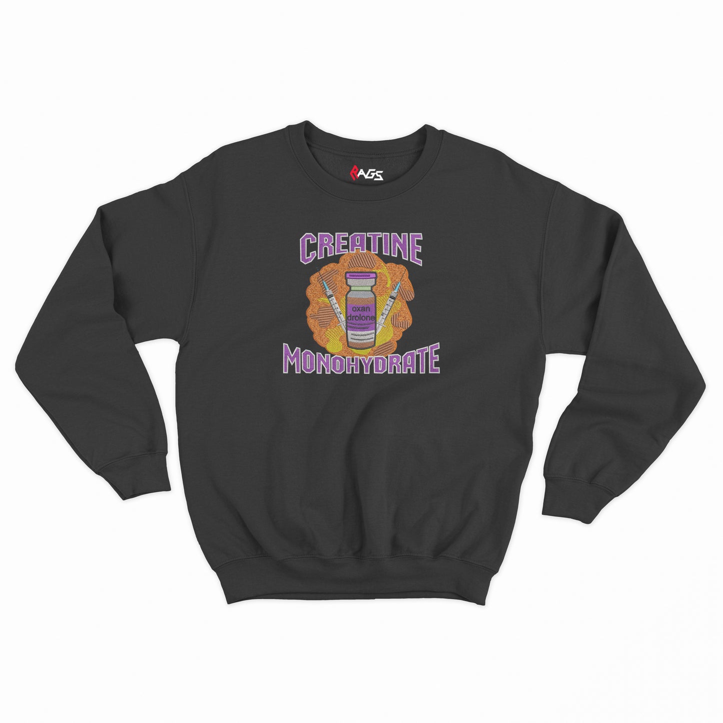 Gym | Creatine Monohydrate embroidered Sweater