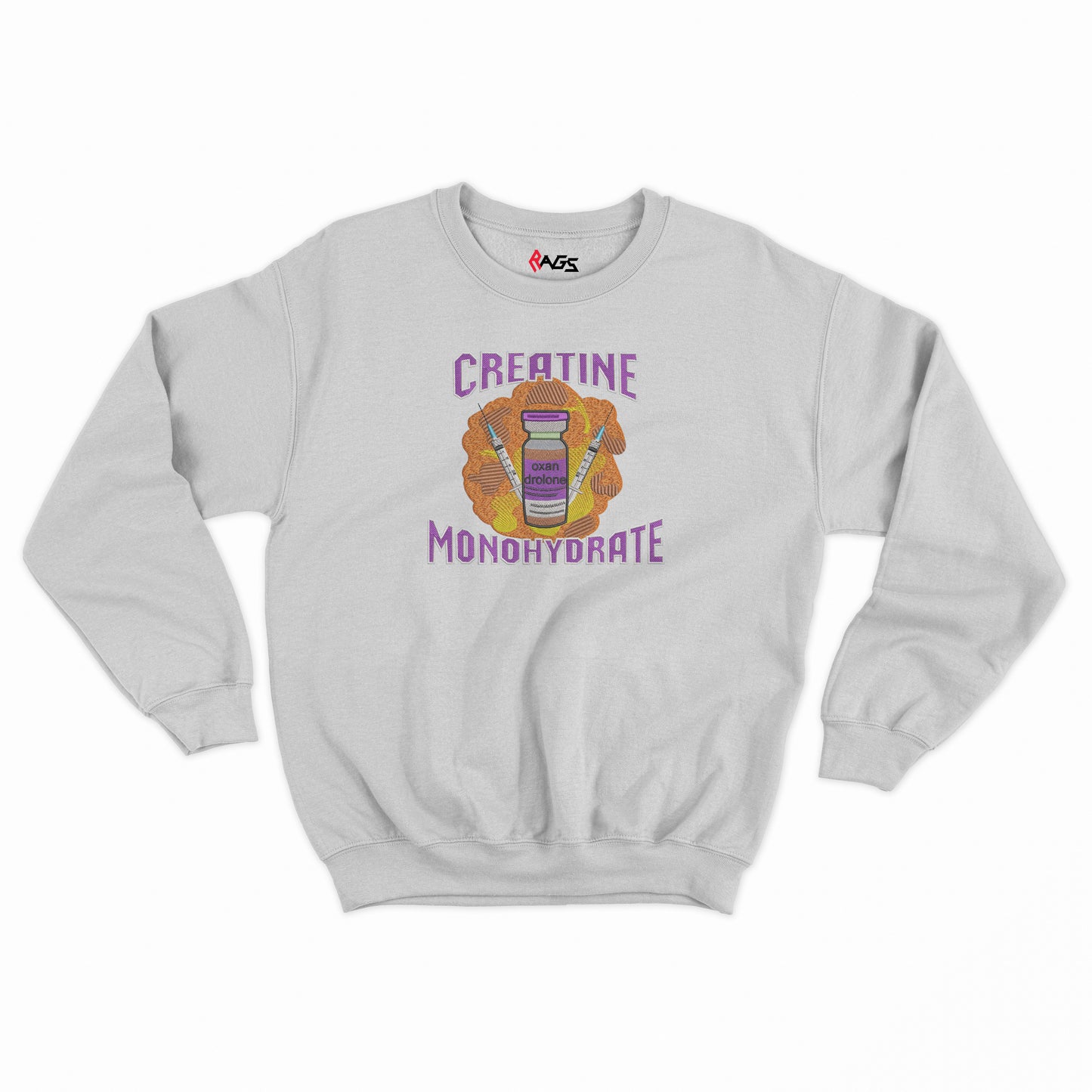 Gym | Creatine Monohydrate embroidered Sweater
