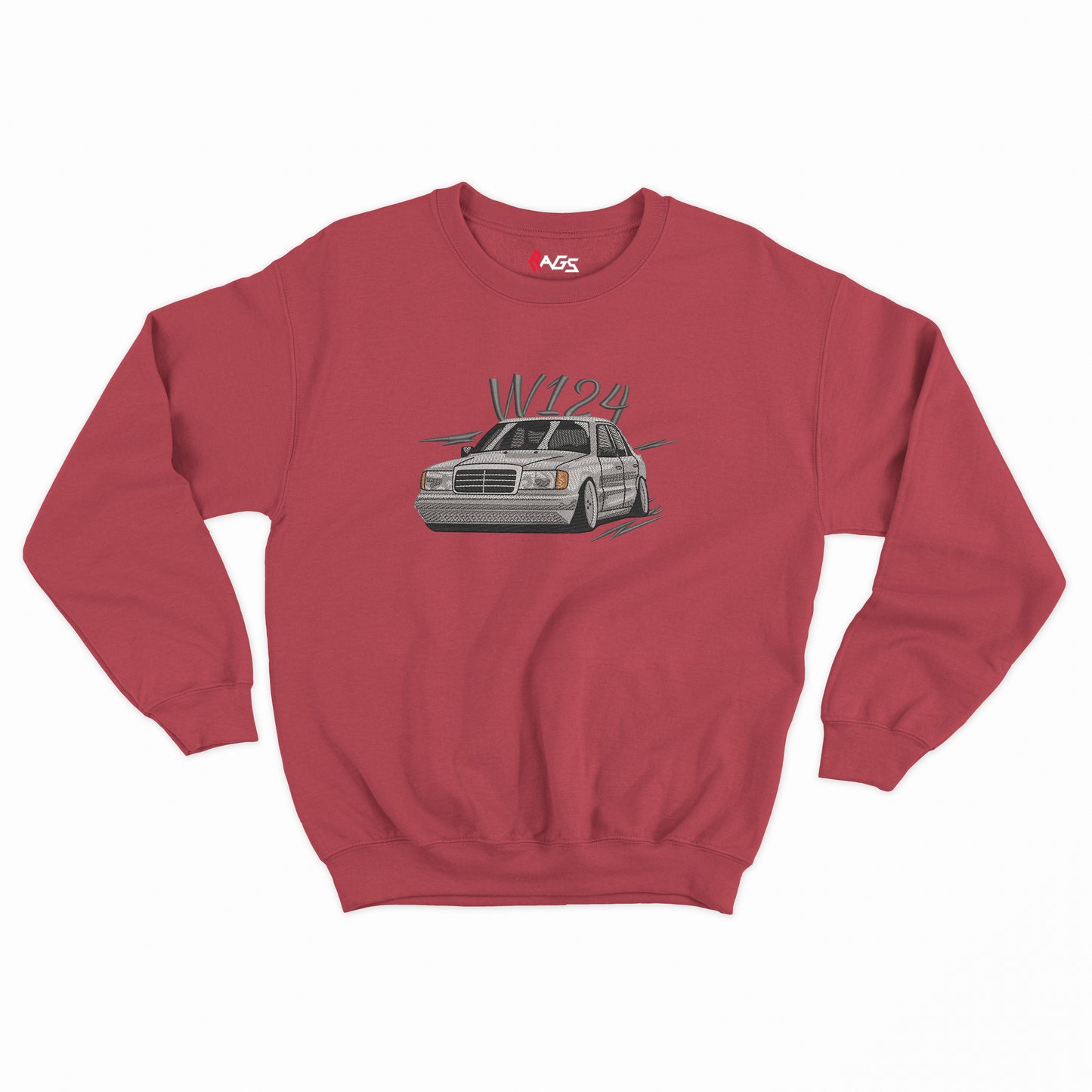 Cars | Mercedes W124 embroidered Sweater