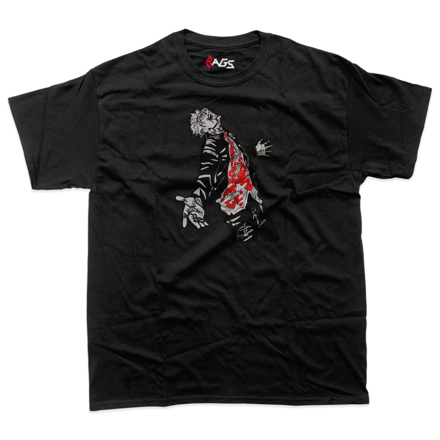 Satoru Gojo - Jujutsu Kaisen Embroidered T-Shirt