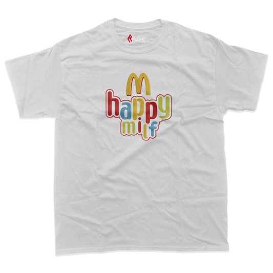 Тениска с бродерия Happy M!lf