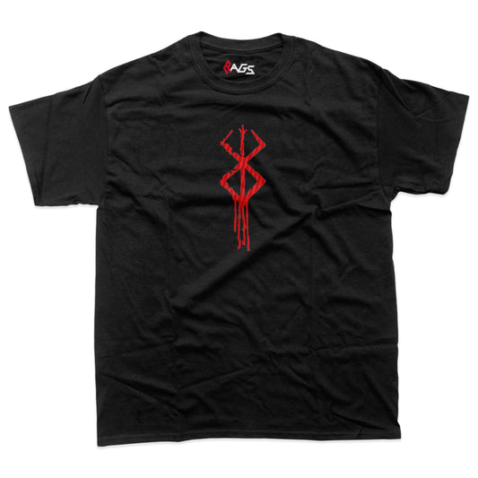 T-shirt with embroidery Brand of sacrifice - Berserk