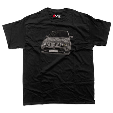 Cars | BMW X5 embroidered T-shirt