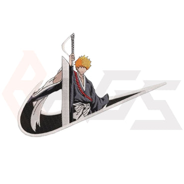 Тениска с бродерия Ichigo Kurosaki - Bleach