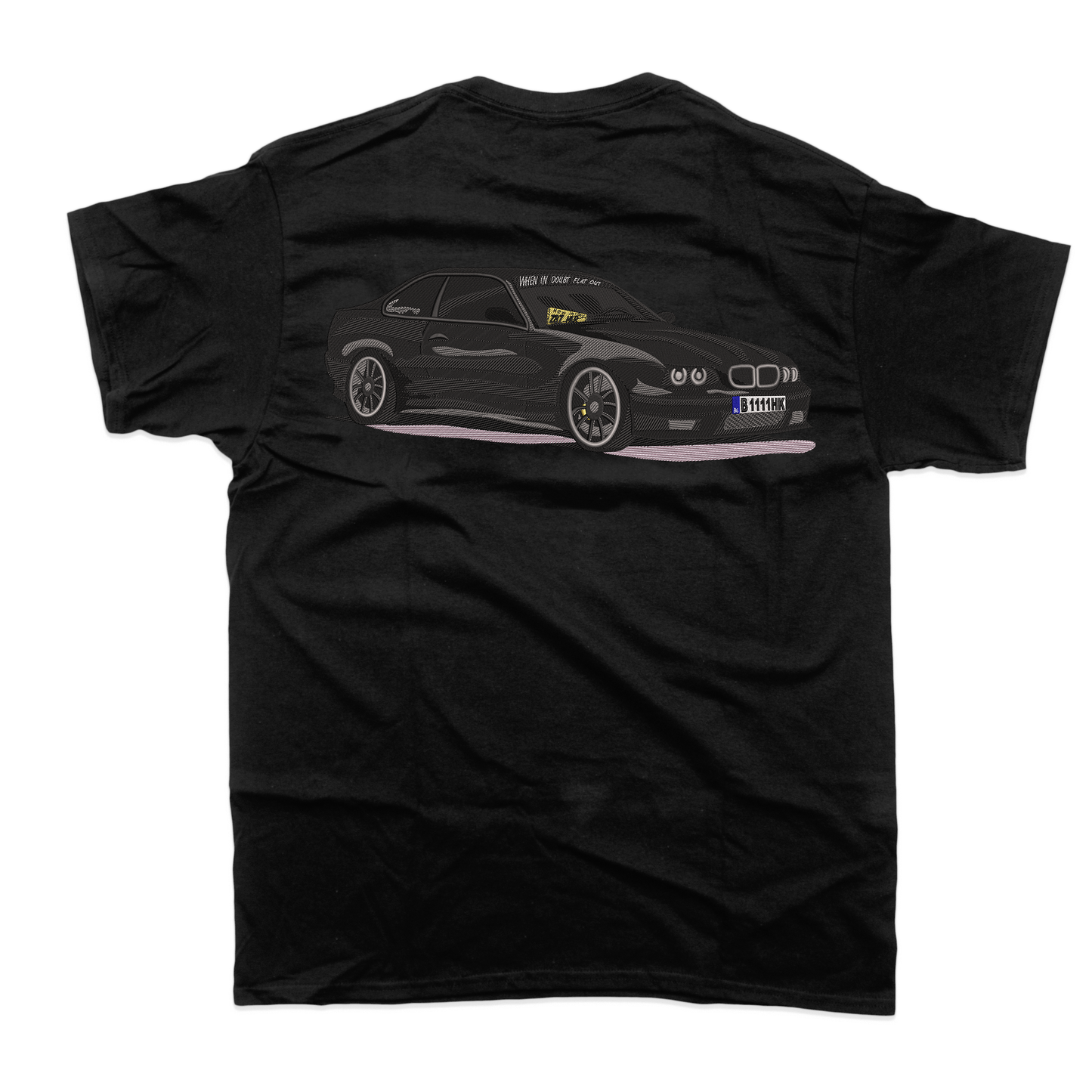 Cars | BMW E46 embroidered T-shirt
