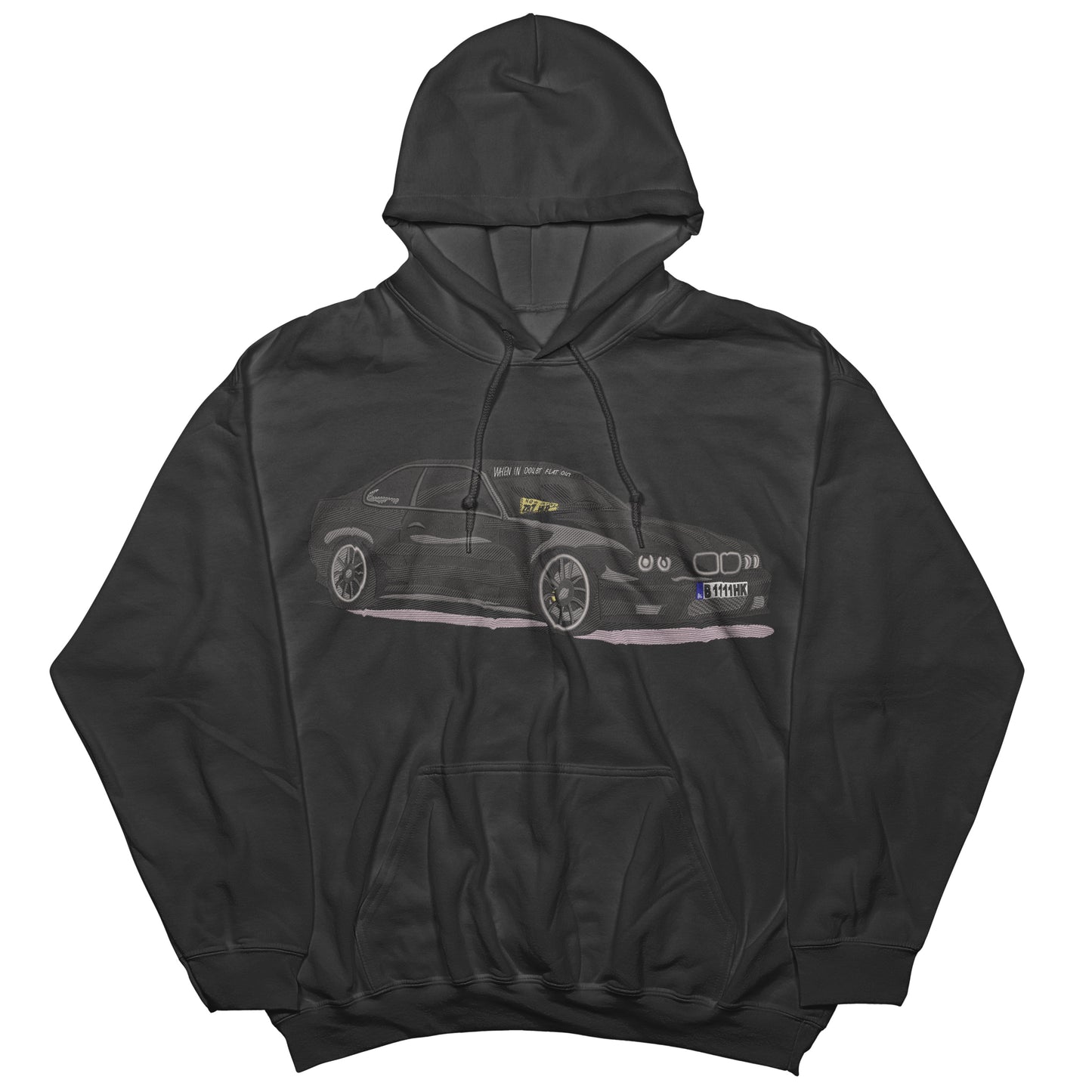 Cars | BMW E46 embroidered Hoodie