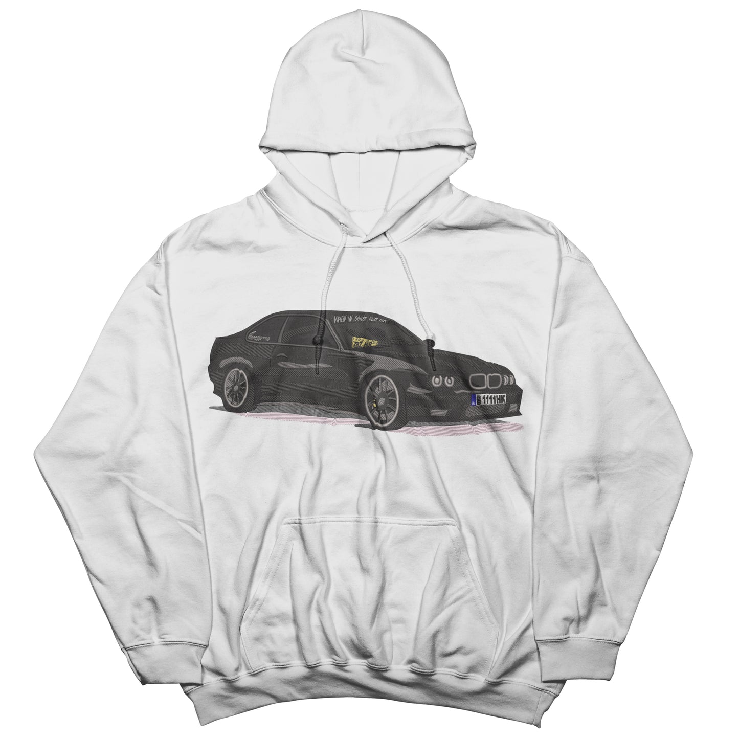 Cars | BMW E46 embroidered Hoodie