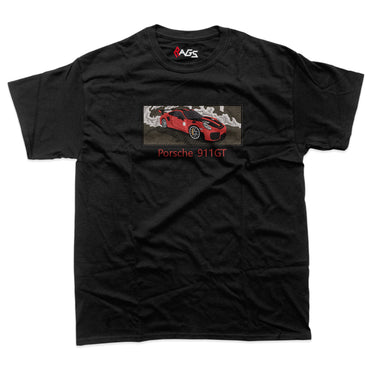 Cars | Porsche 911GT embroidered T-shirt