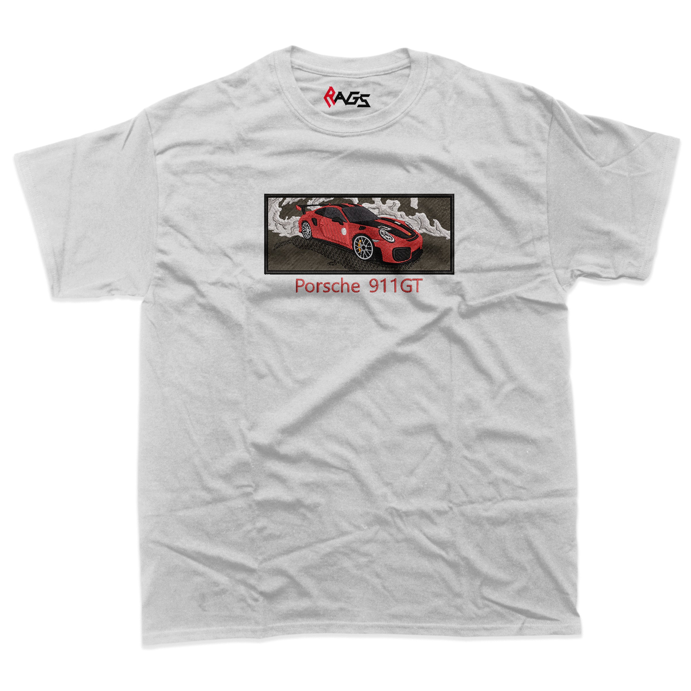 Cars | Porsche 911GT embroidered T-shirt