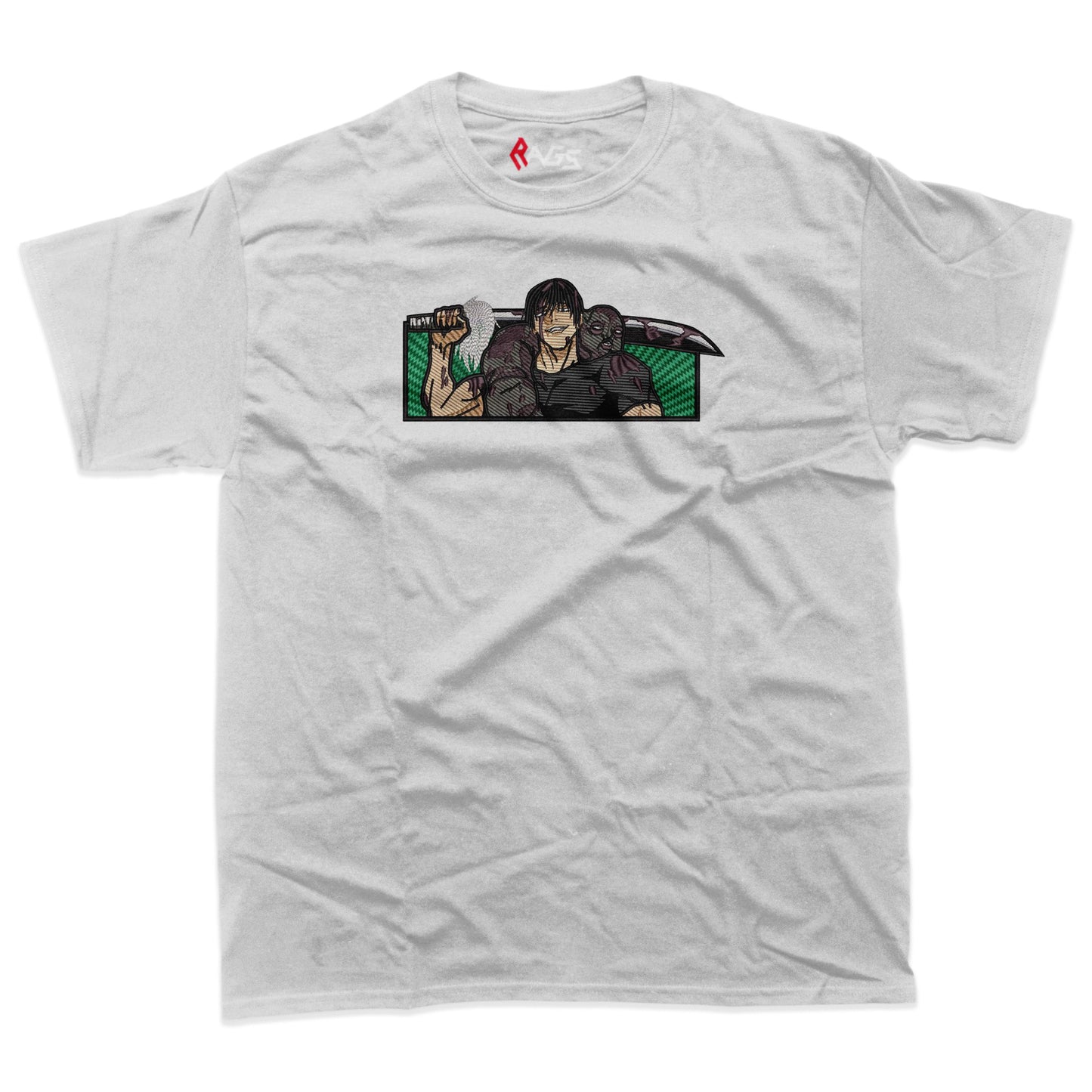 Toji Fushiguro - Jujutsu Kaisen Embroidered T-Shirt