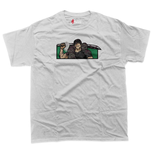 Toji Fushiguro - Jujutsu Kaisen Embroidered T-Shirt