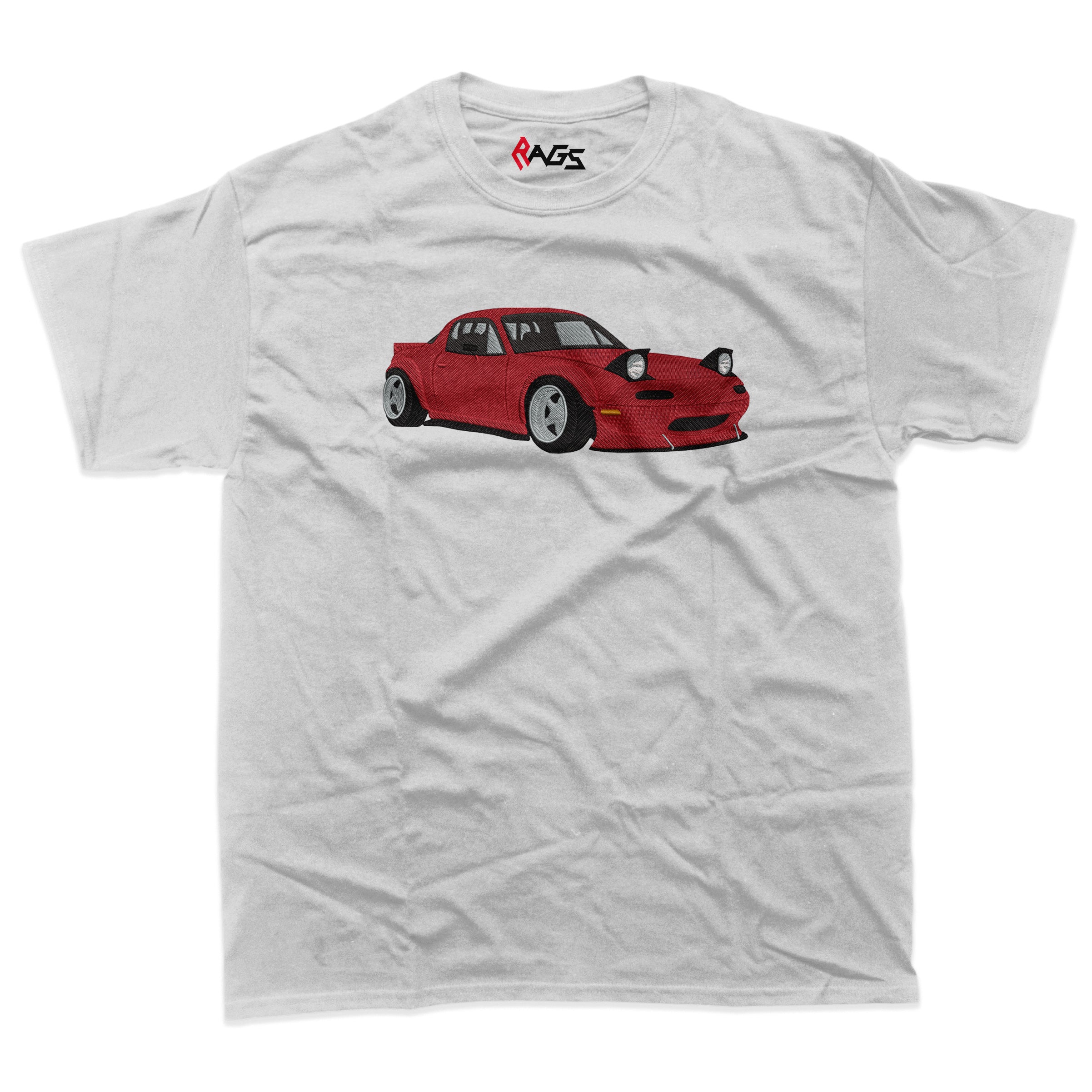 Cars | Mazda Miata embroidered T-shirt