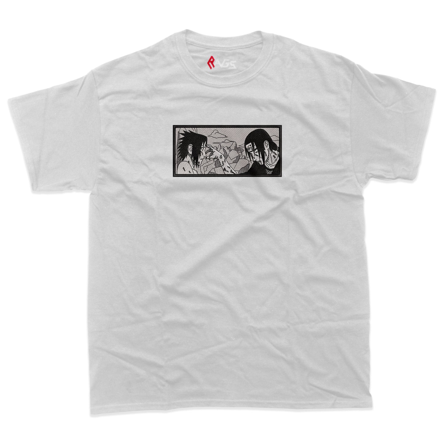 Тениска с бродерия Sasuke & Itachi - Naruto