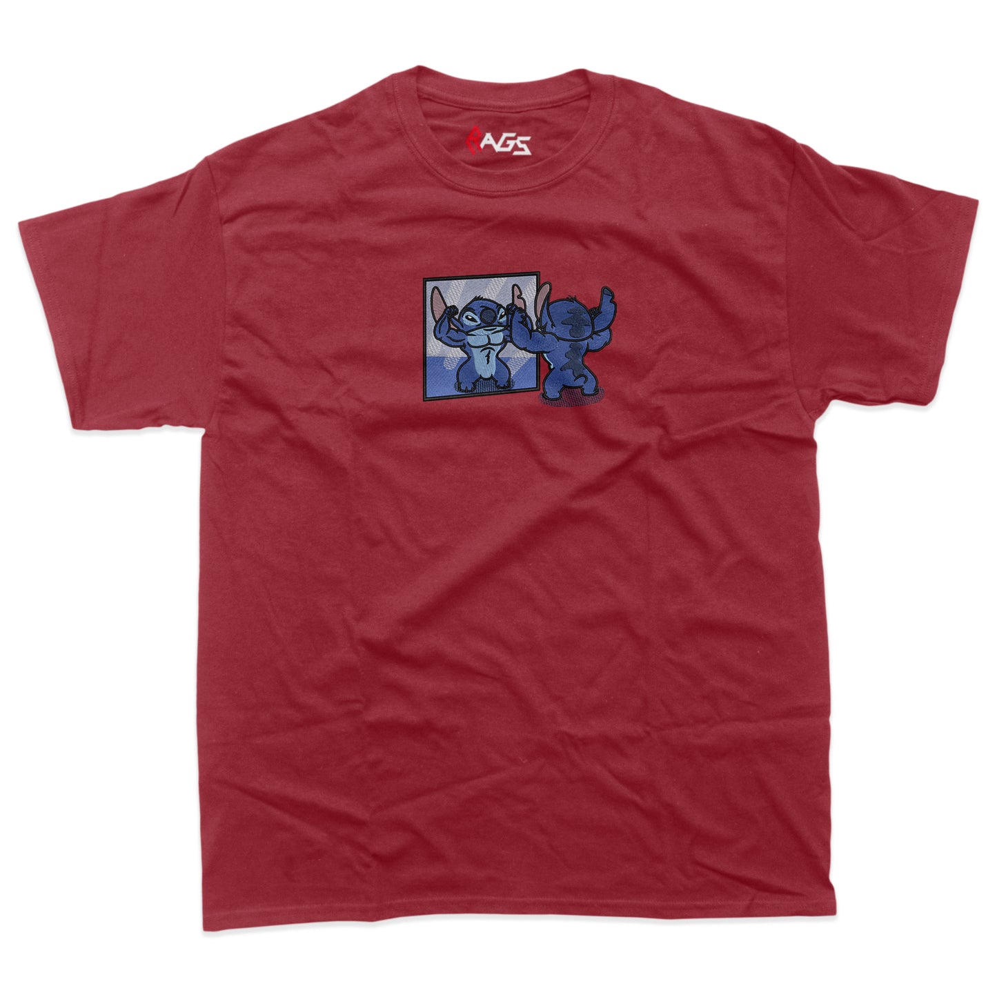 Тениска с бродерия Stitch (Lilo & Stitch)