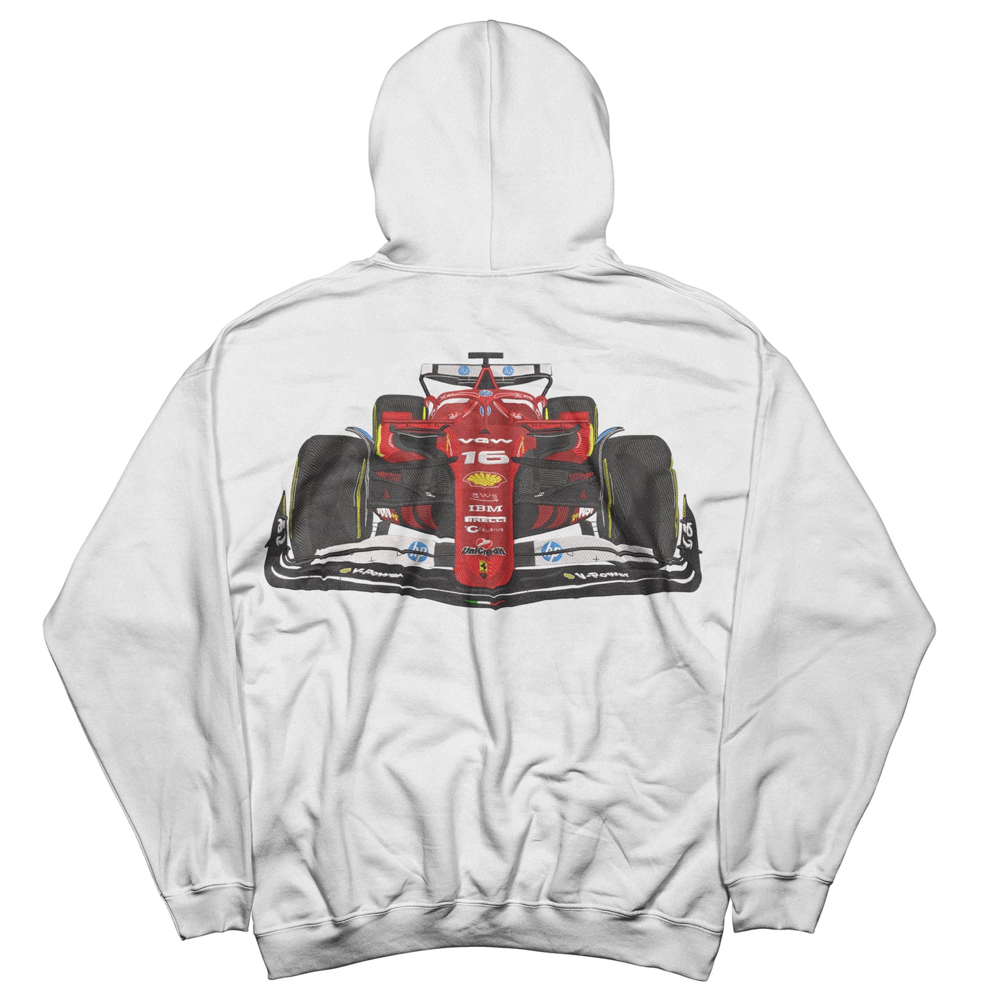Cars | Formula One car embroidered Hoodie