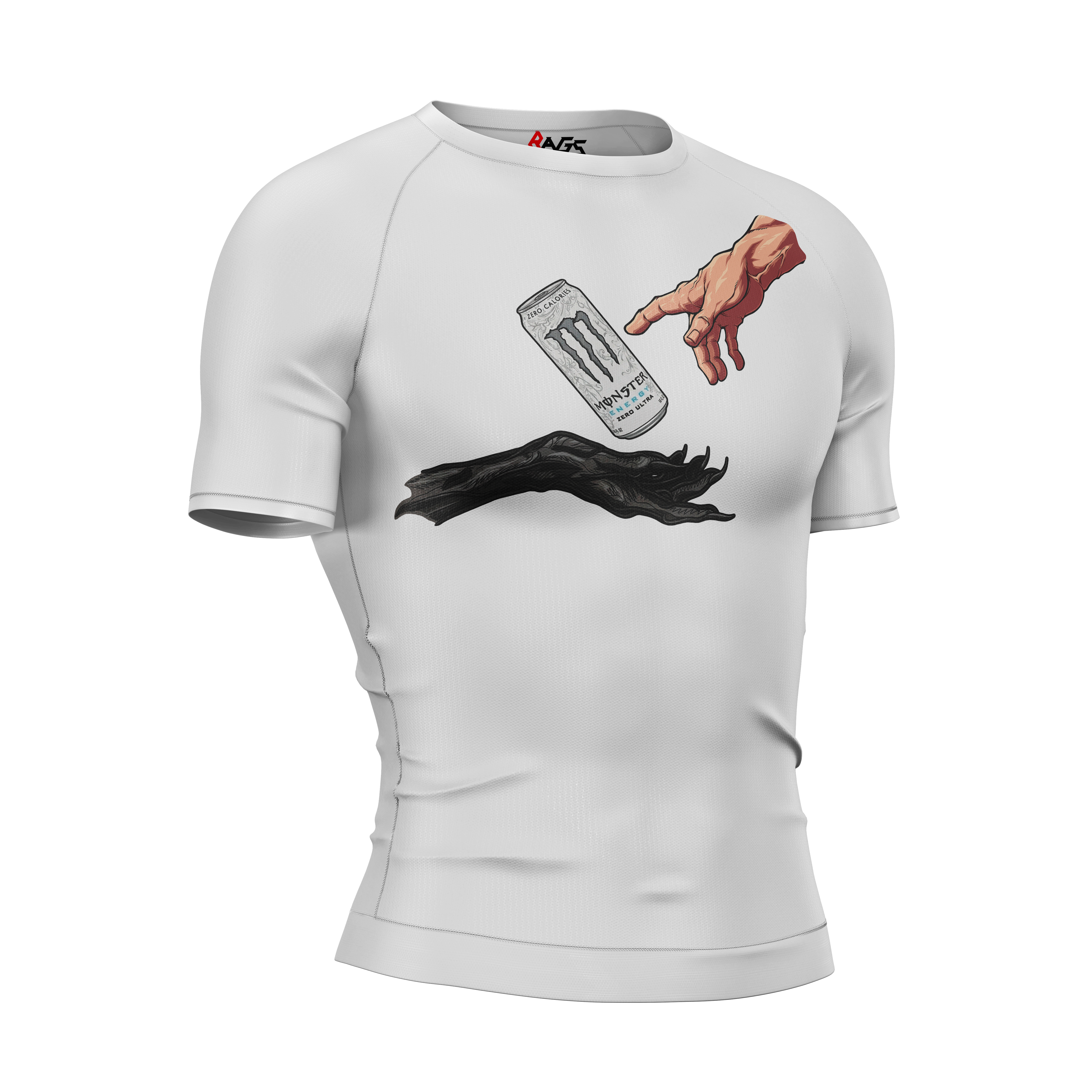 Gym | Holy Pump By White Monster compression T-shirt
