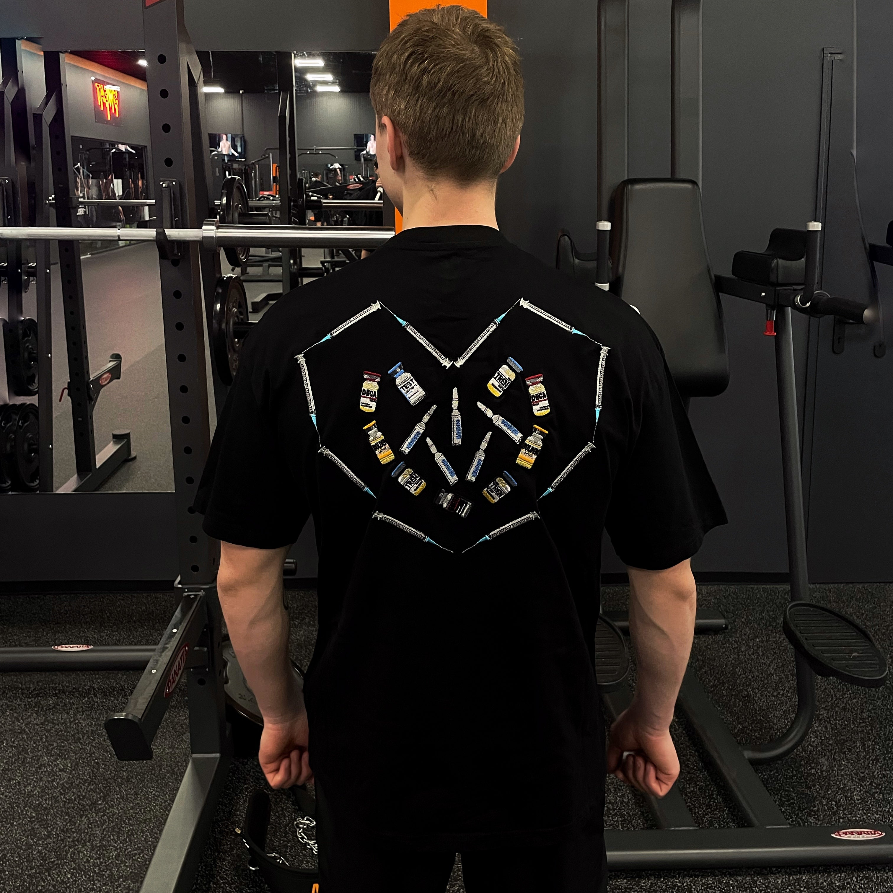 Gym | Pharm Collection embroidered T-shirt