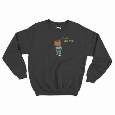 Chill Guy embroidered Sweater