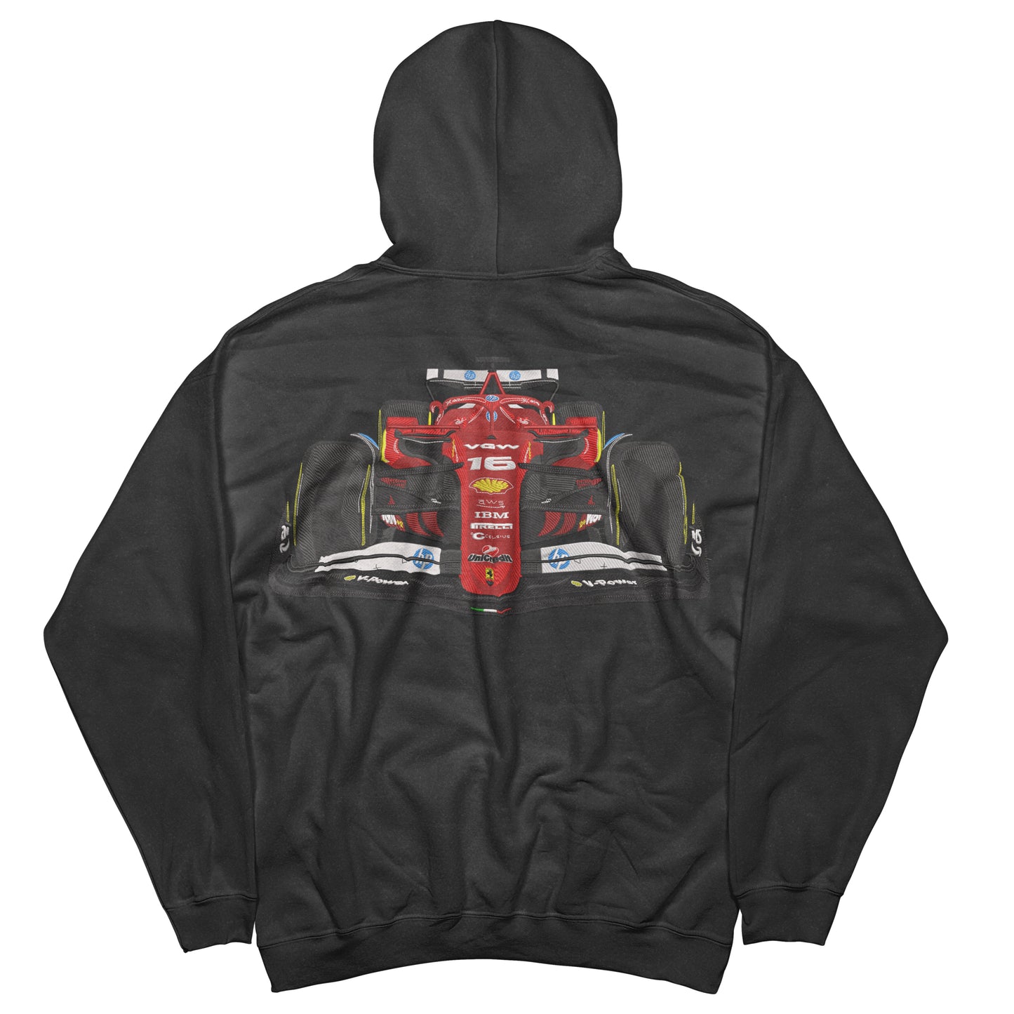 Cars | Formula One car embroidered Hoodie