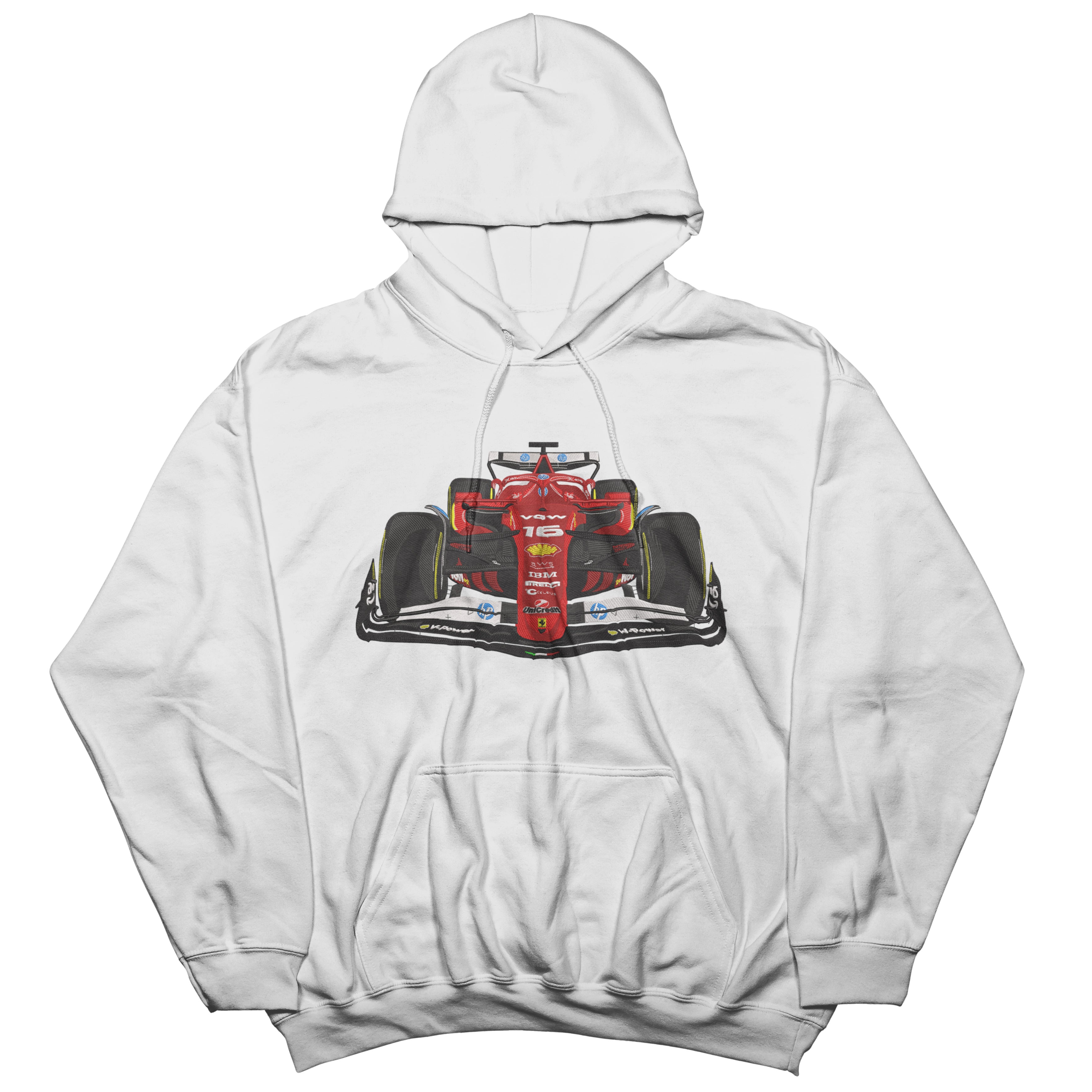 Cars | Formula One car embroidered Hoodie