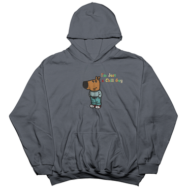 Chill Guy embroidered Hoodie