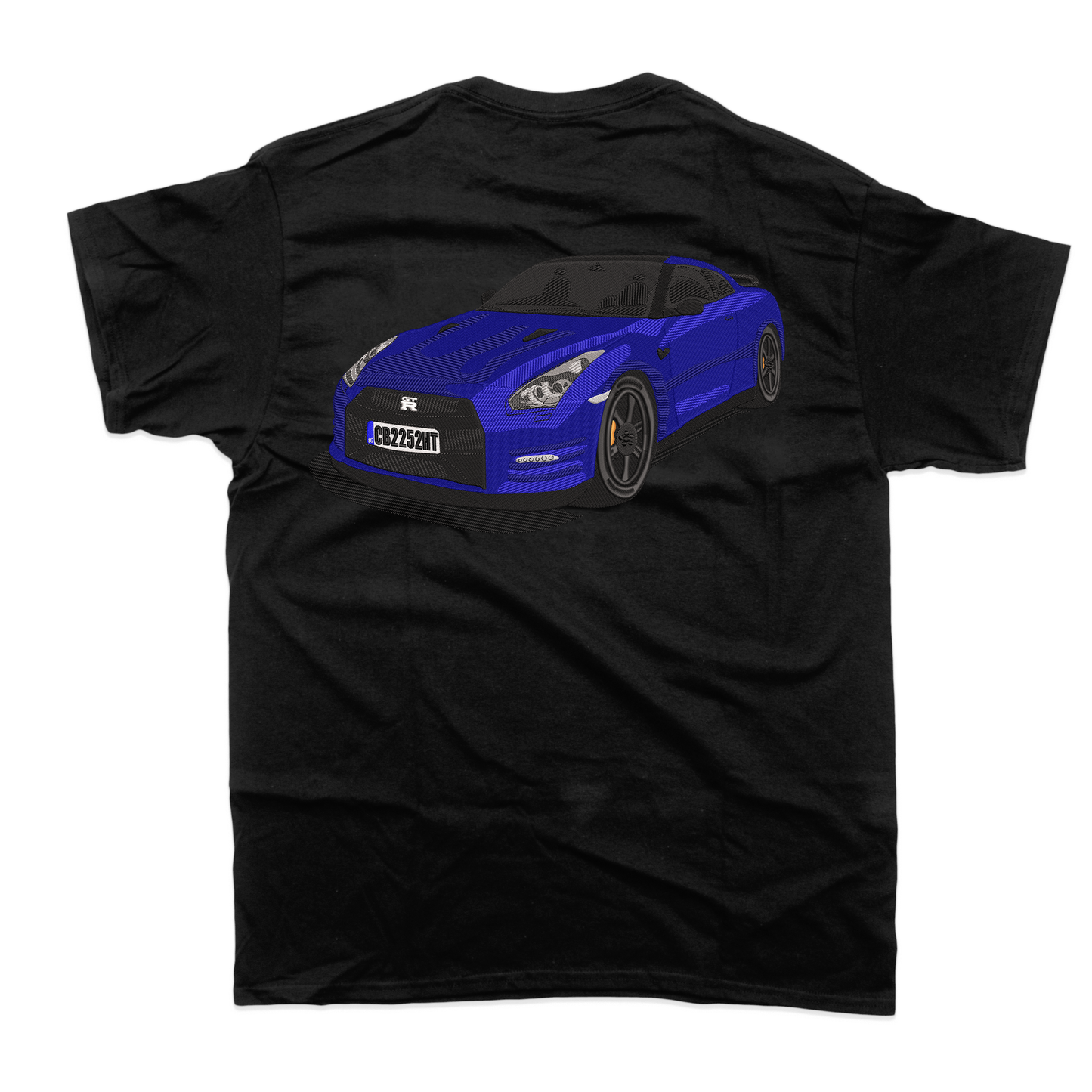 Cars | Nissan GTR embroidered T-shirt