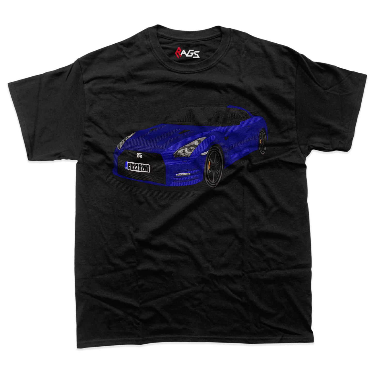 Cars | Nissan GTR embroidered T-shirt