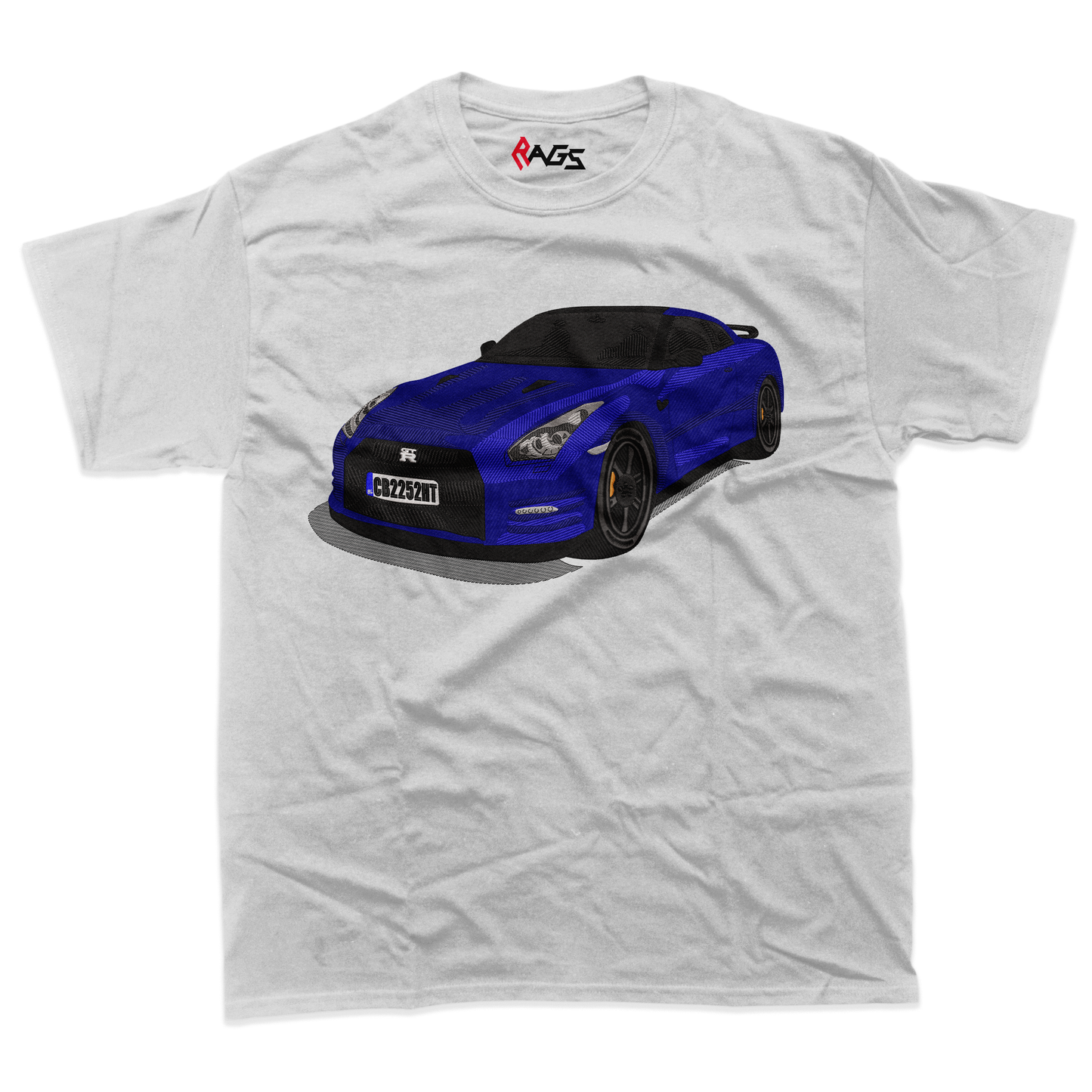 Cars | Nissan GTR embroidered T-shirt