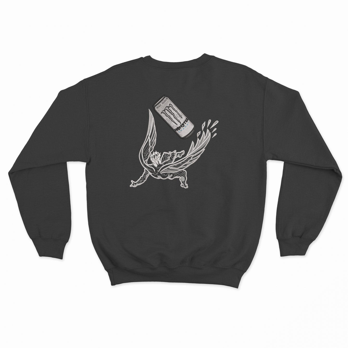 Gym | Icarus Falling by White Monster embroidered Sweater