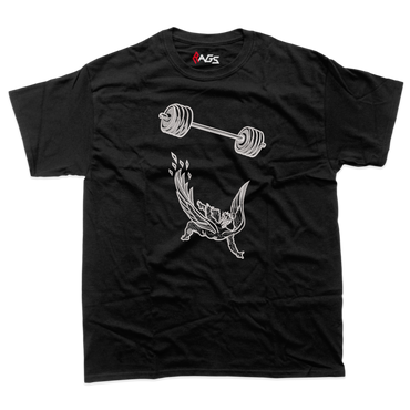 Gym | Icarus Gym Falling embroidered T-shirt