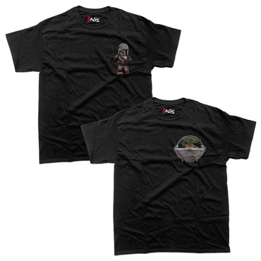 Couples Sets | T-shirts with Embroidered Grogu & Mandalorian