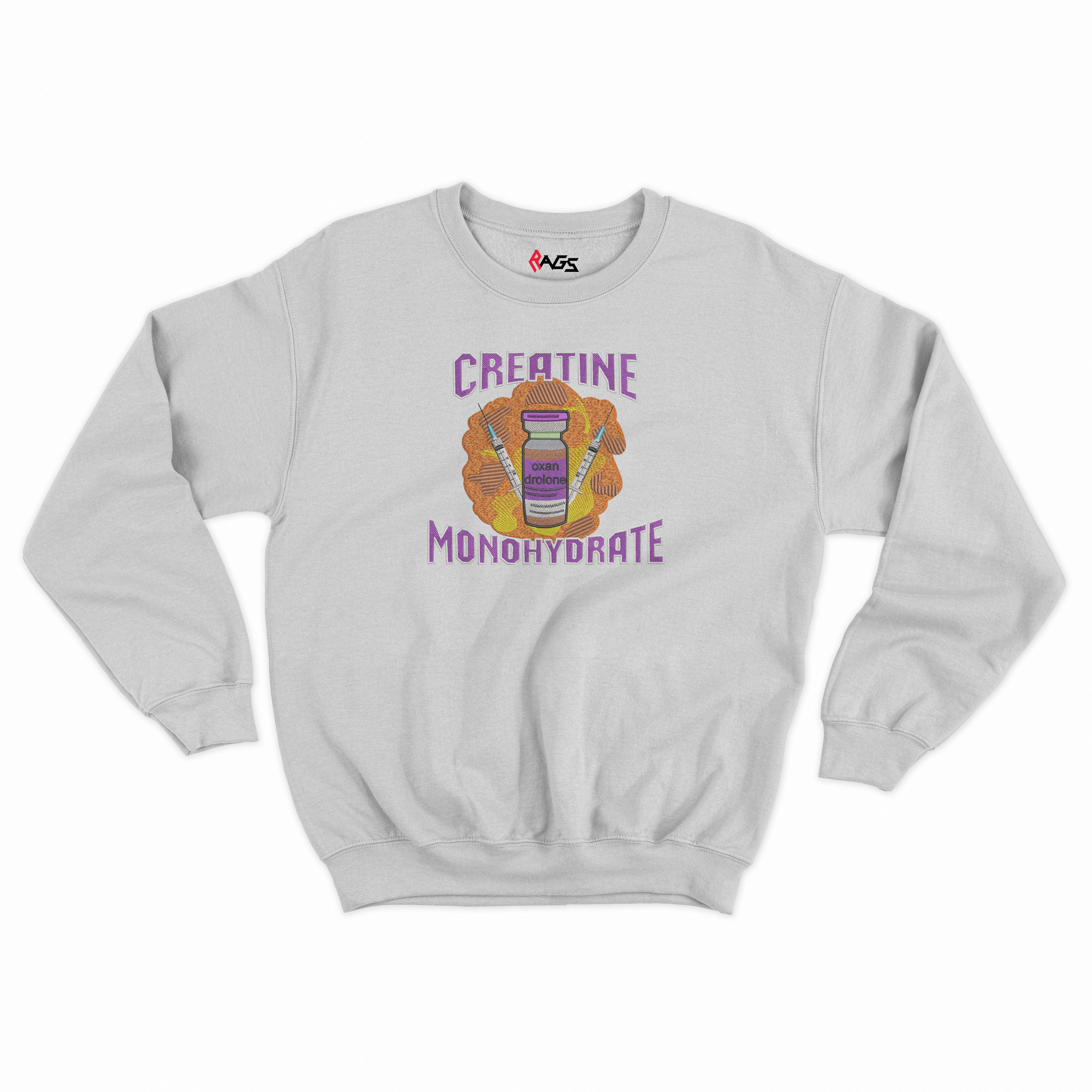 Gym | Creatine Monohydrate  embroidered Sweater