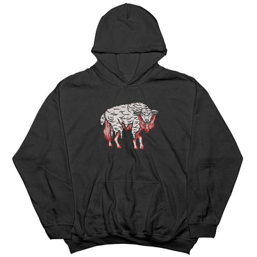 Gym | Wolf in sheep's clothing embroidered Hoodie